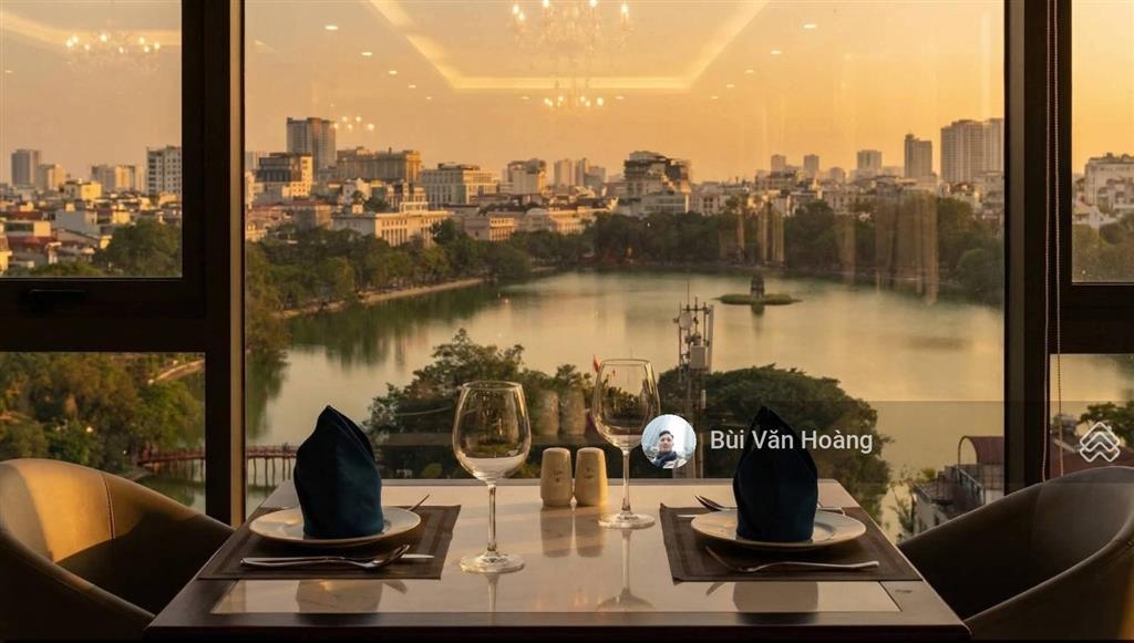 Khách sạn mặt phố gia ngư, hoàn kiếm, hà nội, diện tích 480m2 15 tầng, mặt tiền 18m, giá 1.500 tỷ