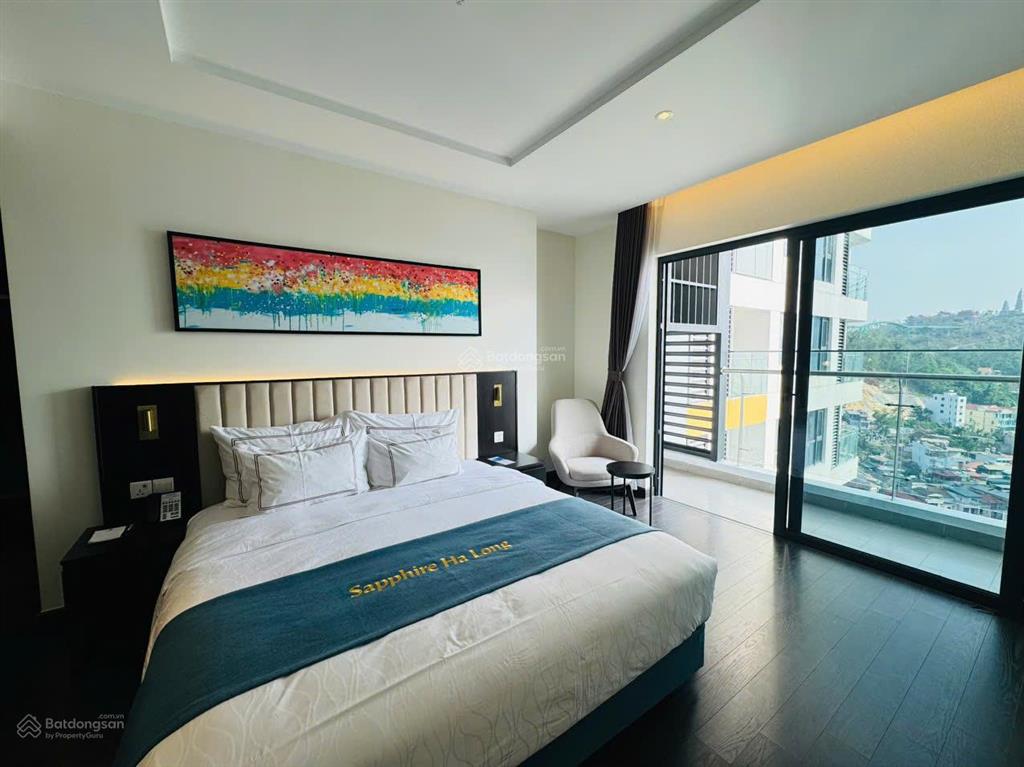 Cần bán studio full nội thất tầng cao view thoáng sapphire hạ long