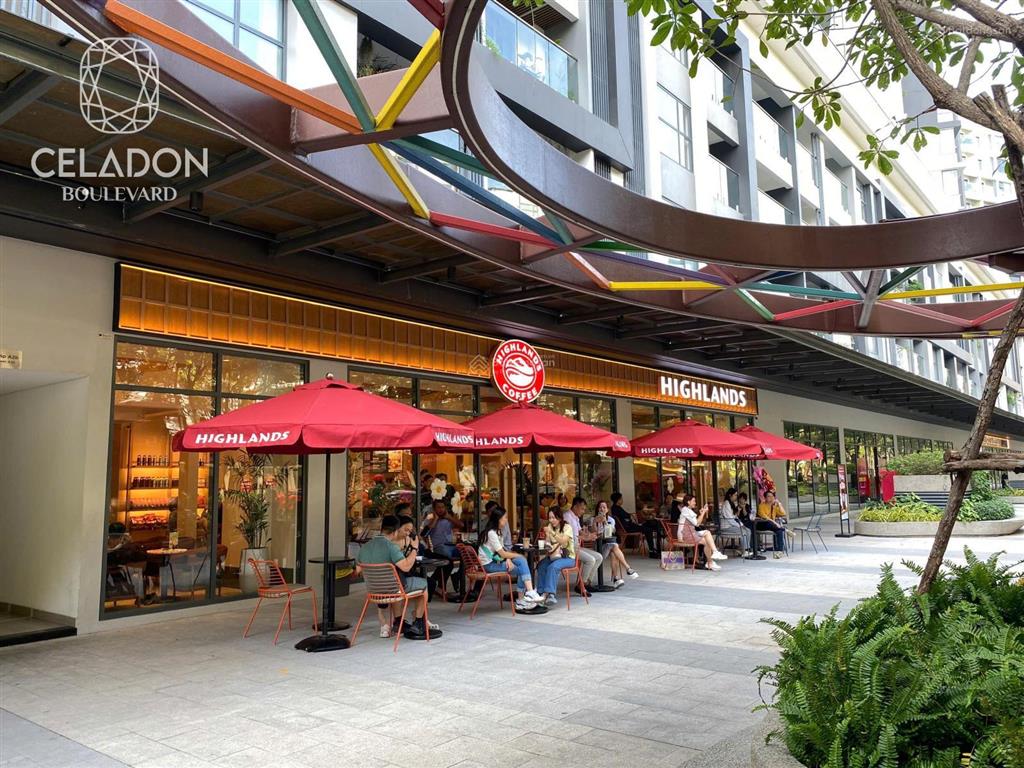 Cho thuê mặt bằng kinh doanh trung tâm khu đô thị celadon city trực tiếp cđt gamuda land
