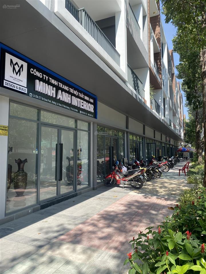 Cho thuê shophouse artisan park tpm bình dương, trực tiếp gamuda land, miễn phí 612 tháng