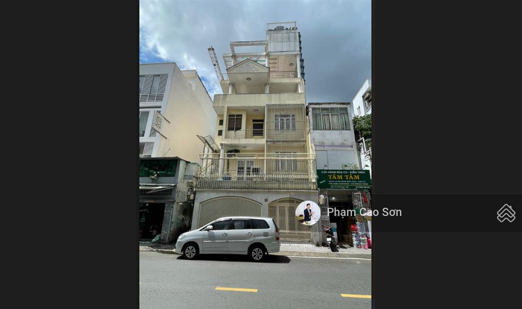 Ngang 8m, hơn 300m2, có sân đỗ xe nguyên căn 252 cô bắc, quận 1