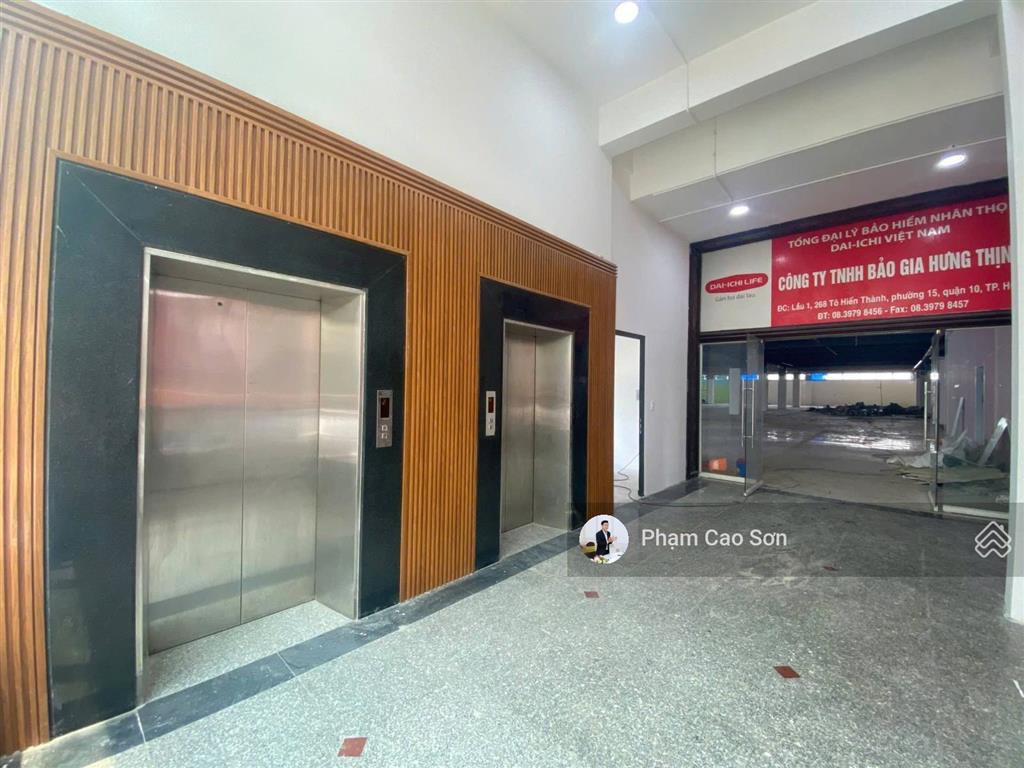 Building hơn 10.000m2 sử dụng, sàn tiêu chuẩn 2.000m2  số 268 tô hiến thành, quận 10