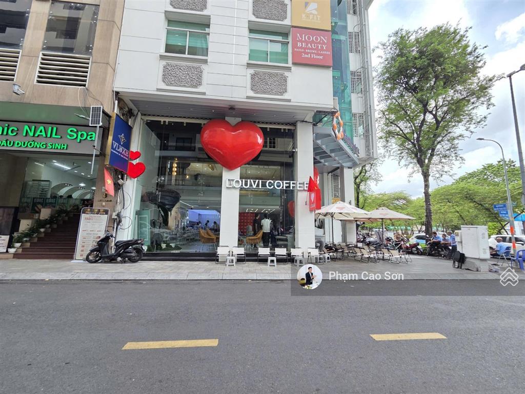 Góc 2 mặt tiền sử dụng 150m²  đối diện sài gòn square  số 6 lưu văn lang, quận 1