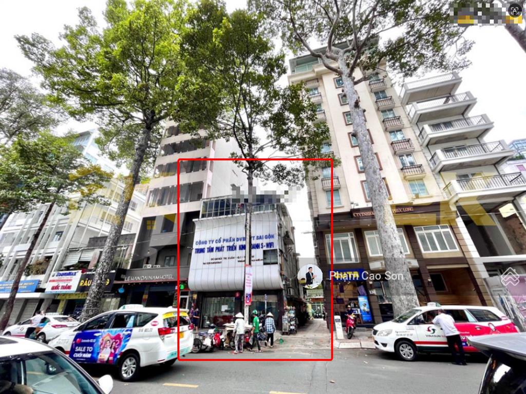 Góc 2 mặt tiền  ngang 8m  hơn 600m² sử dụng  mặt tiền 140 bùi thị xuân, quận 1 !
