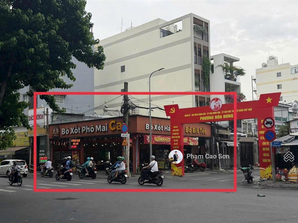 Góc 2 mặt tiền ngang 11m  gần tttm vạn hạnh mall  số 70 đồng nai, quận 10
