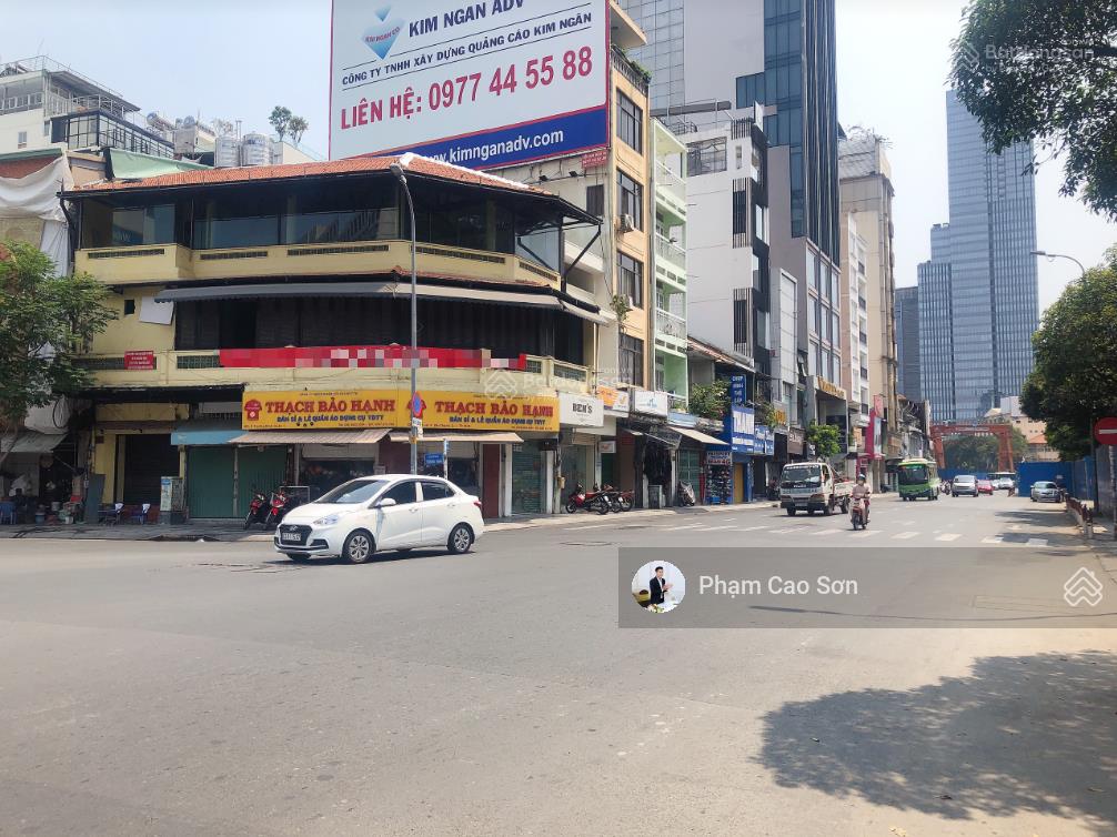 Góc 2 mặt tiền gần dinh độc lập ngang 15m, gần 1000m²  số 1 trương định, quận 1