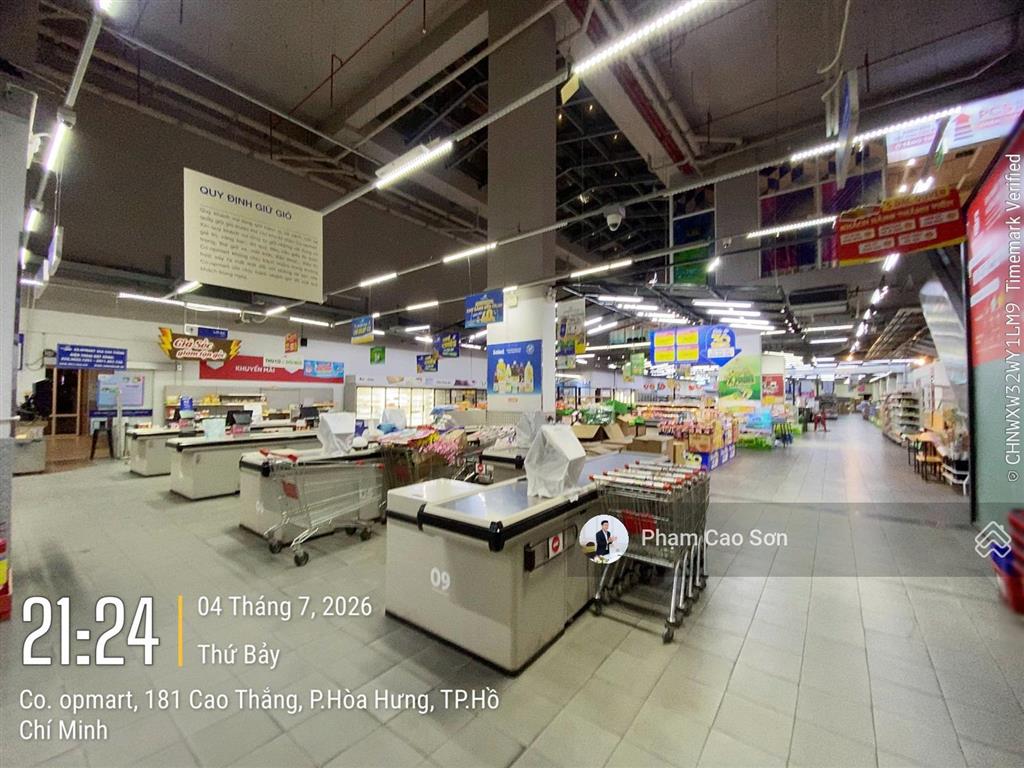 Siêu phẩm 2.200m²/ một trong số ít mặt bằng trệt  1 sàn  số 181 cao thắng, quận 10