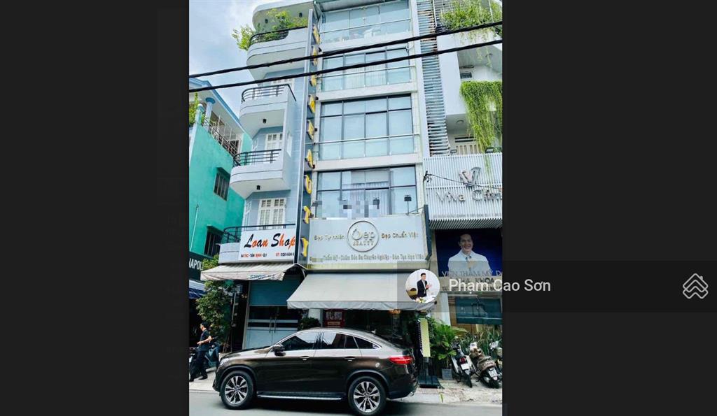 Có thang máy  tòa văn phòng hơn 300m2 số 53 trần khắc chân, quận 1