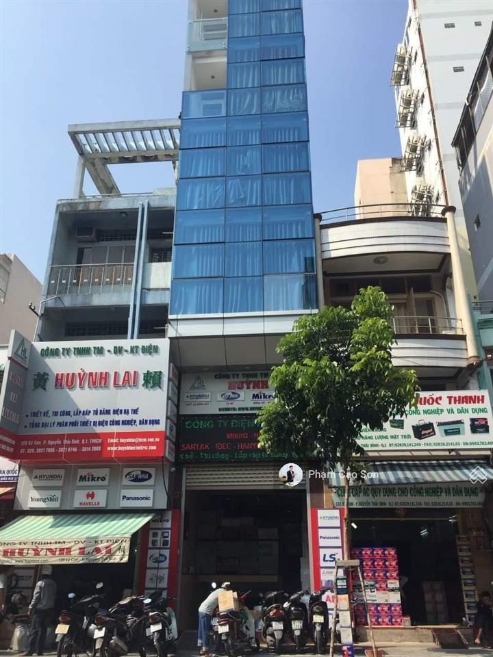 Có thang máy  tòa nhà hơn 800m2, gần chợ bến thành  số 132 ký con, quận 1