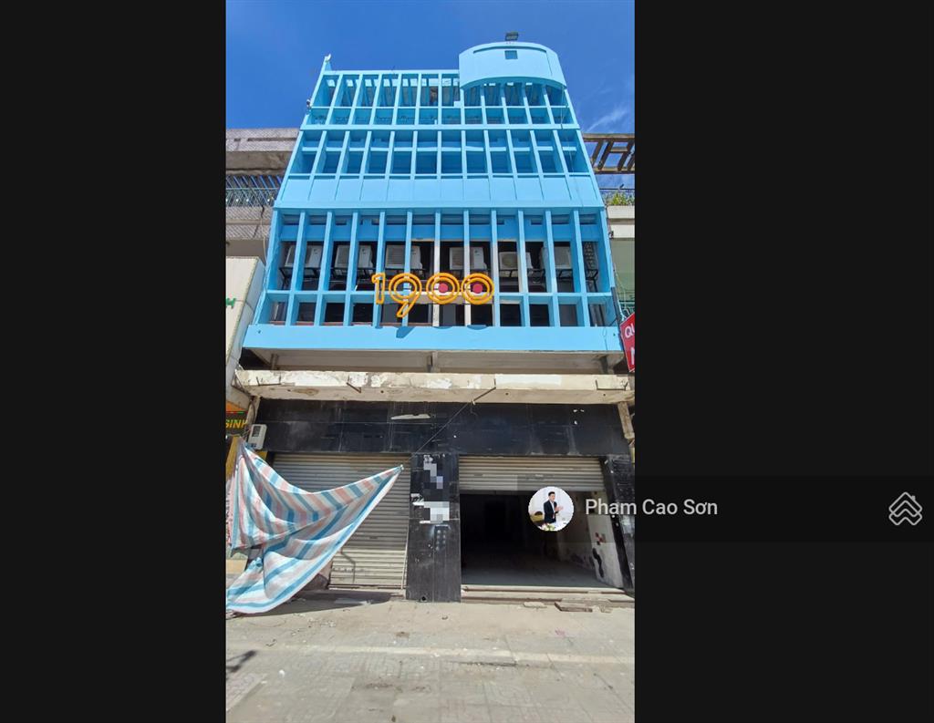 Giá thuê chỉ 130.250đ/m2 sàn suốt  gần 300m2 sử dụng  số 346 lý thường kiệt, quận tân bình