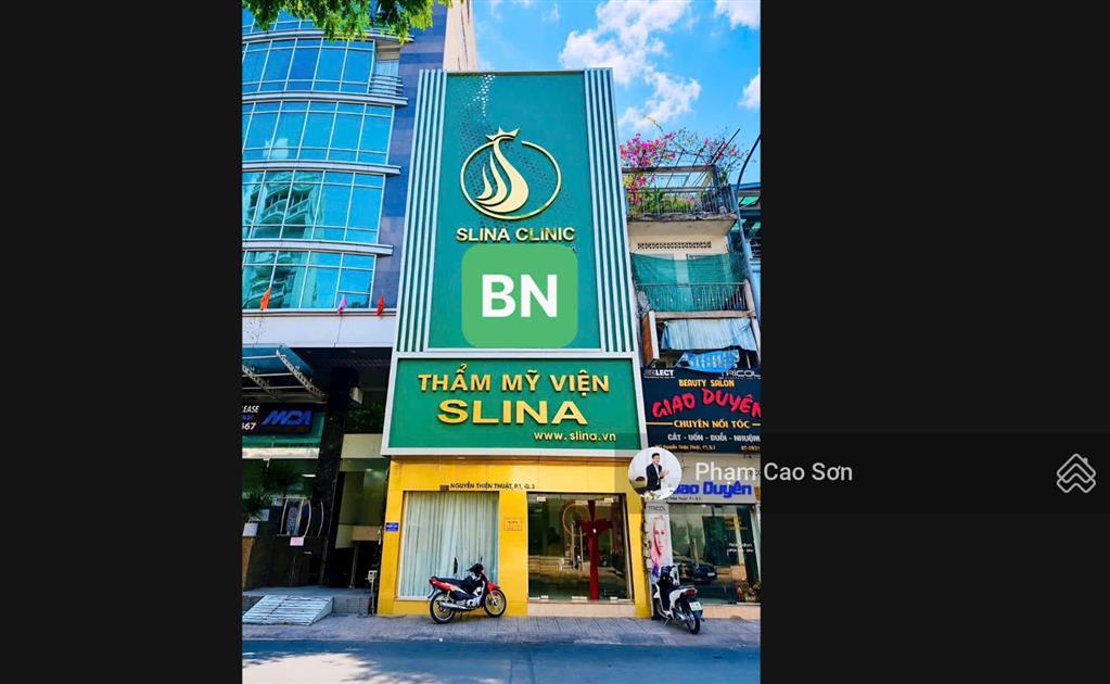Có thang máy  mặt tiền 6m  tuyến kinh doanh số 290 nguyễn thiện thuật, quận 3!