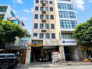 Bán tòa chdv mt giải phóng, p4 tân bình dt 7,4x30  6 tầng hdt 210tr/th chỉ 54 tỷ