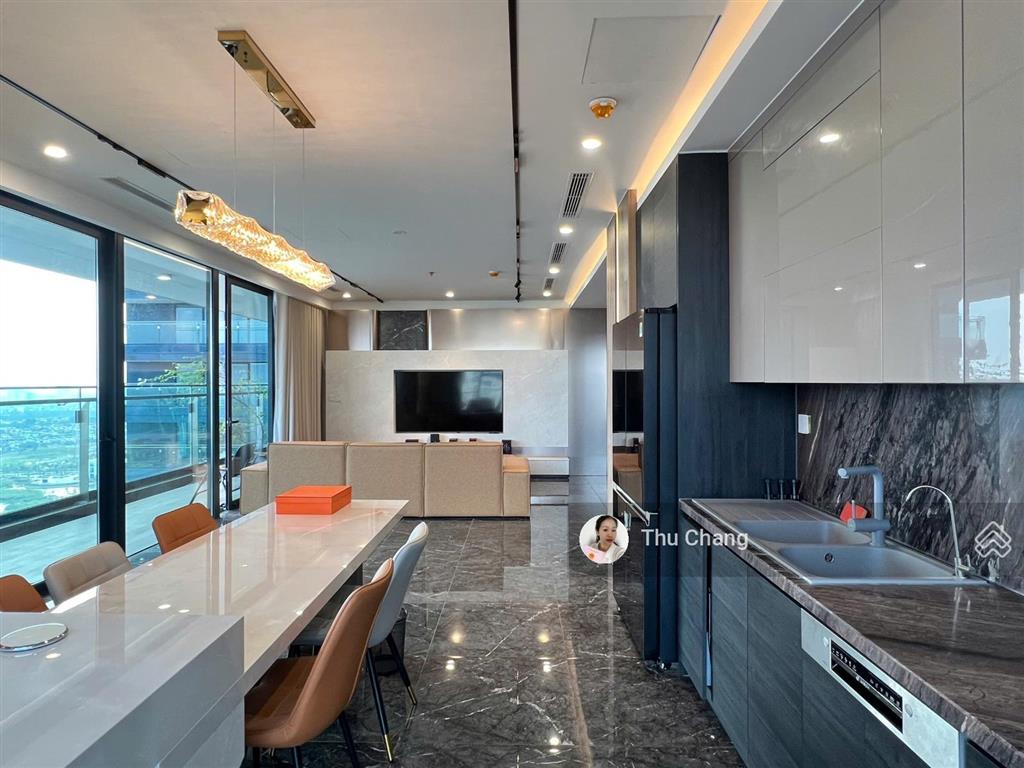 Cho thuê căn hộ 3pn 160m2, full nội thất 40tr/th sunshine golden river