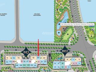 Bán 2n2wc be1 vinhomes ocean park 73,1m² giá 4,8 tỷ.  0911 341 ***