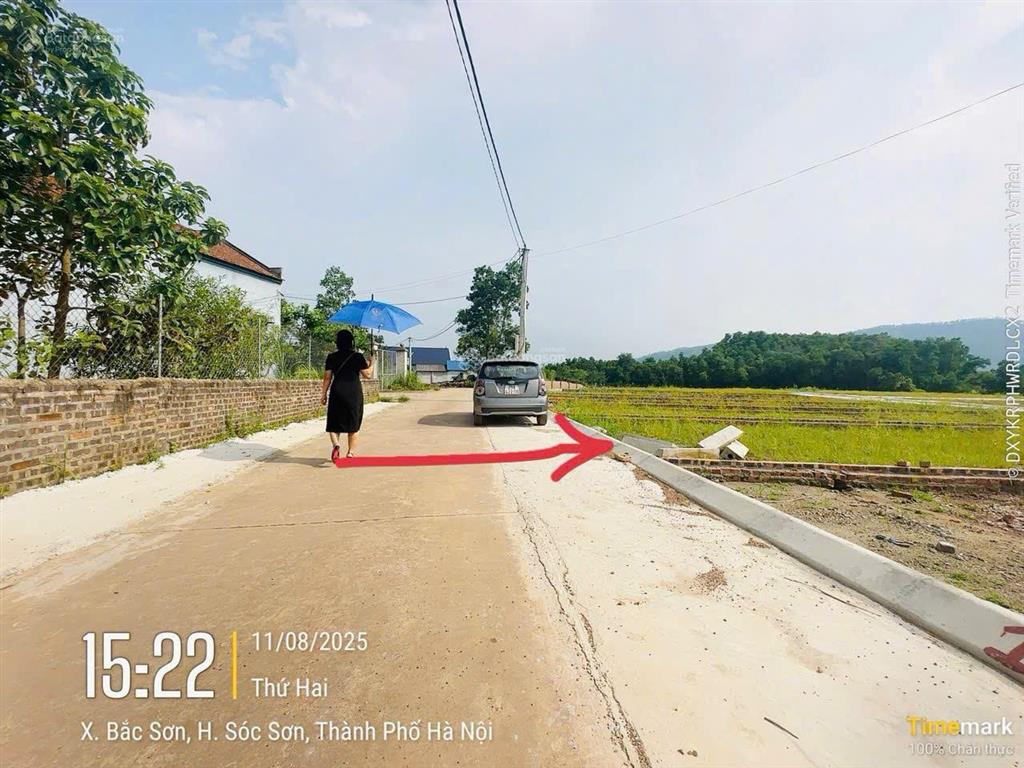 Chỉ hơn 1 tỷ sở hữu ngay đất xây nhà vườn 100m² tại minh trí  sóc sơn
