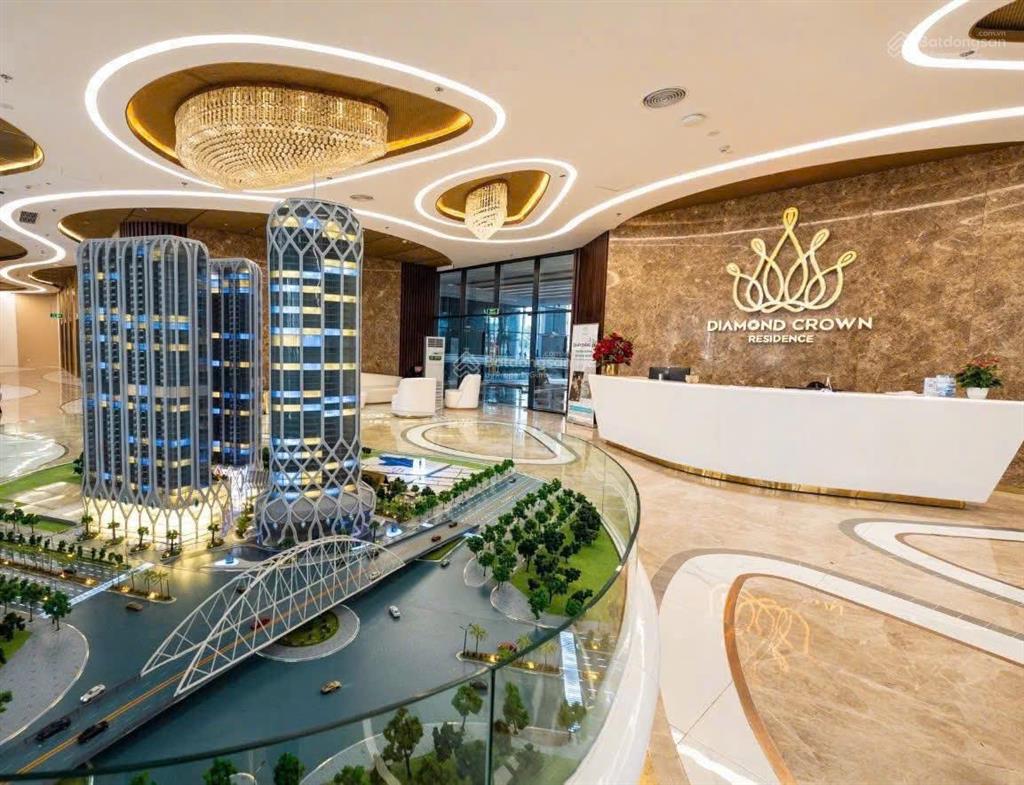 Hot, duy nhất còn xót lại căn studio 33,3m2 tại dự án diamond crown hạng sang giá chỉ 2,1x tỷ