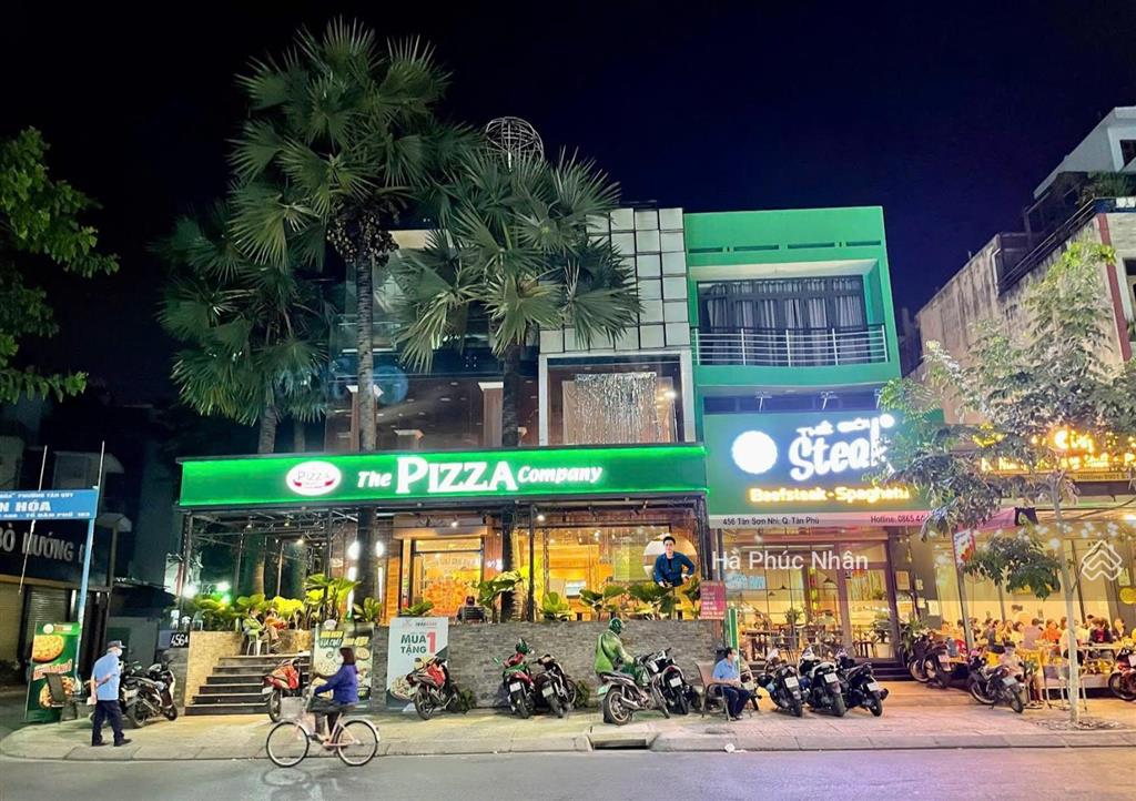 Hàng hiếm! góc 2 mặt tiền 523a luỹ bán bích, tân phú (12x25m, 4 tầng) hđ thuê 260 tr/th  68 tỷ