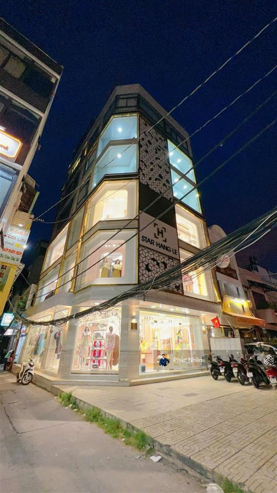 Siêu phẩm căn góc 2mt  cách mạng tháng 8, quận 10 (8x12m, 7 tầng tm) hđ thuê 190 triệu/th  42 tỷ