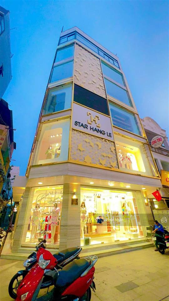 Siêu phẩm căn góc 2mt  cách mạng tháng 8, quận 10 (8x12m, 7 tầng tm) hđ thuê 190 triệu/th  42 tỷ