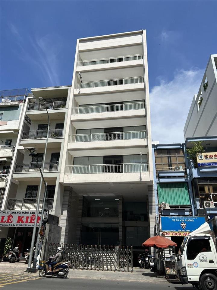Tòa nhà mt đường vườn lài 8x21m 6 lầu giá 31 tỷ còn tl