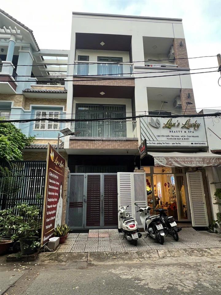 Bán nhà mặt tiền lê minh xuân 4x15, 4 lầu, giá 15 tỷ còn tl