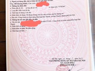 Chỉ 2,8x tỷ sở hữu ngay căn hộ 47m² full nội thất tại ct10 đại thanh, ở ngay không cần sửa