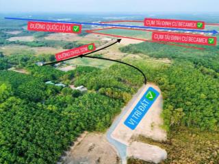 Bán đất gần kcn becamex 500 triệu/500 m2, ngay trung tâm chơn thành gọi ngay 0903 032 ***