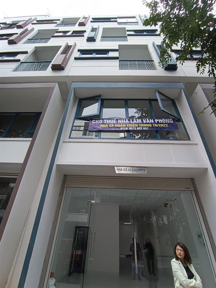 Cho thuê nhà liền kề tố hữu, galaxy vạn phúc, dt 90m2, 6 tầng, mt 5m. nhà mới, thang máy, 45tr/th