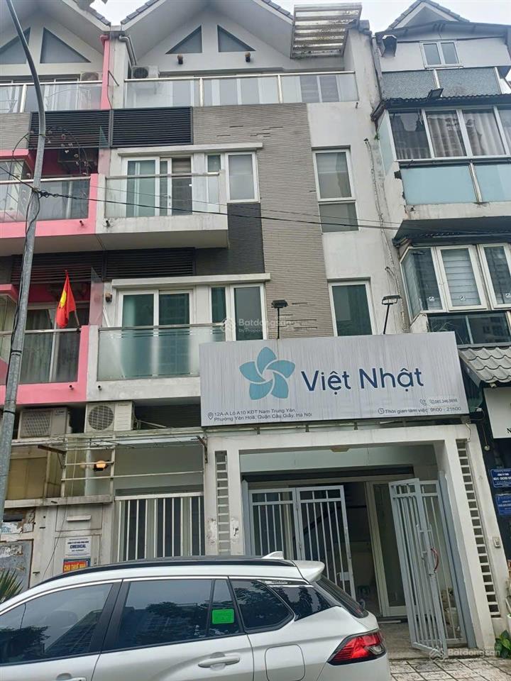 Cho thuê nhà liền kề a10  nguyễn chánh  yên hòa  hn 75m2 4 tầng. mặt tiền 6m. giá rẻ 45tr
