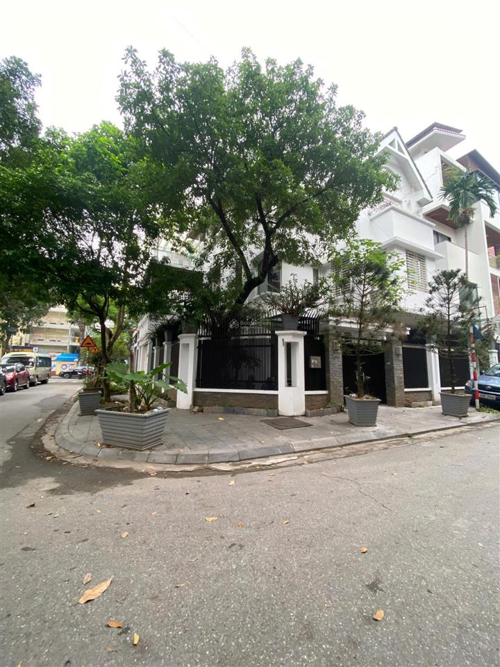 Cho thuê biệt thự kđt mỹ đình 2  nguyễn cơ thạch  mỹ đình 210m2 4 tầng lô góc. giá 55tr