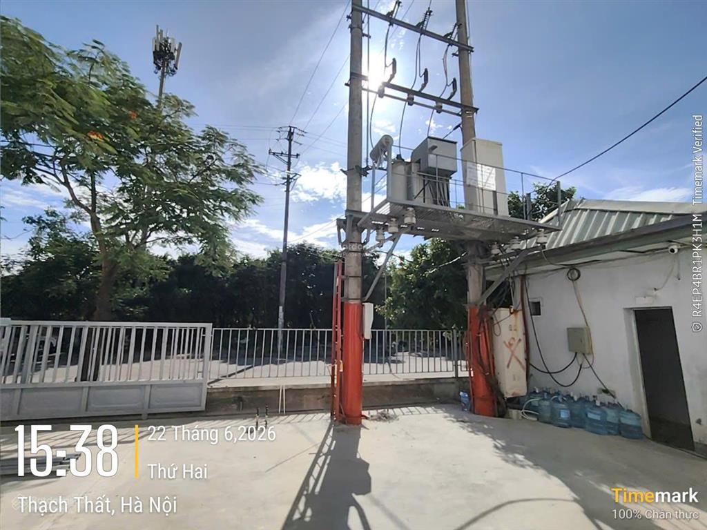 Kho xưởng kcn thạch thất  quốc oai, 5000m2, pccc nghiệm thu, điện 3fa, xuất vat, xe công, 140k/m