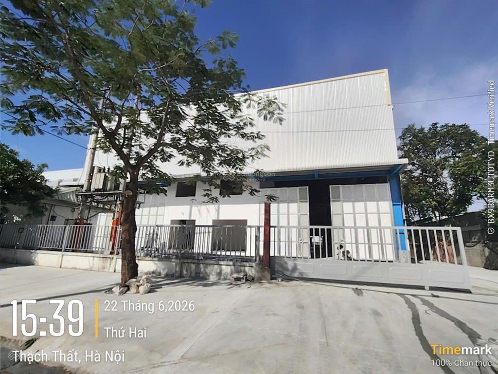 Kho xưởng kcn thạch thất  quốc oai, 5000m2, pccc nghiệm thu, điện 3fa, xuất vat, xe công, 140k/m