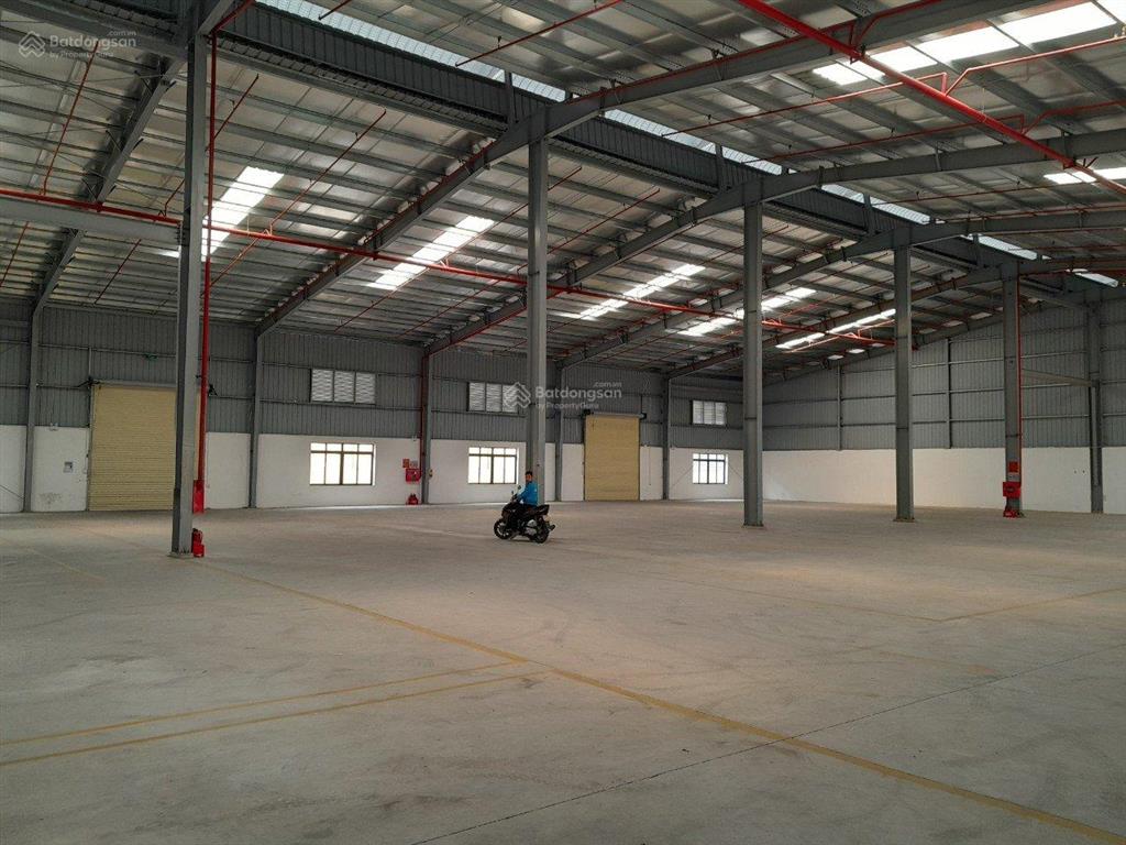 Cho thuê kho xưởng kcn đồng văn 1  duy tiên  hà nam (cũ) 1540 m2, pccc tự động, 100nghìn/m2/th