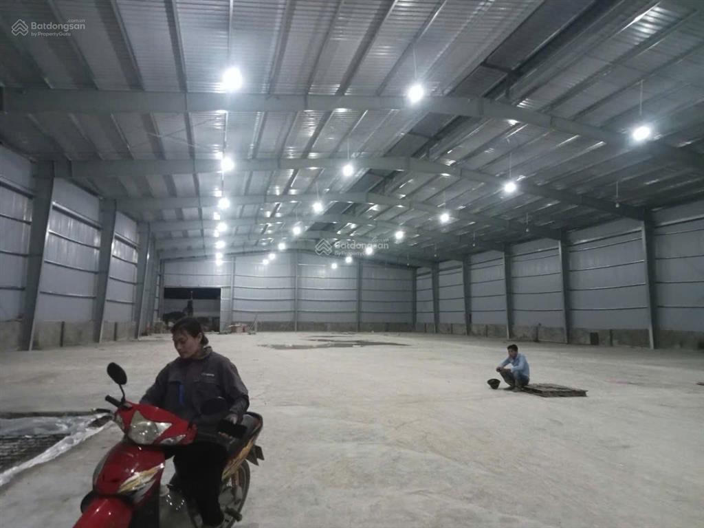 Cho thuê kho xưởng ql1a chương dương, huyện thường tín, hà nội 2500m2 pccc hạng c, 100nghìn/m2/th