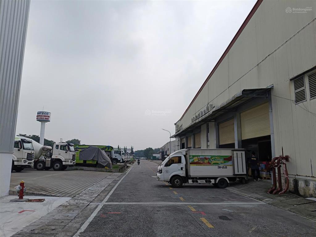 Cho thuê kho xưởng kcn sài đồng b  nguyễn ngọc chân  long biên dt 6800m2. pccc nghiệm thu