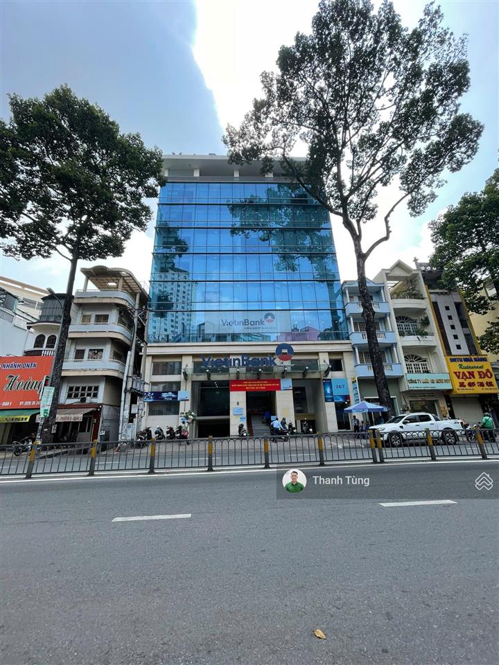 Tòa nhà mt trần hưng đạo, quận 1  18x20m  hầm 9 tầng  hđt 800 triệu/tháng  giá 250 tỷ