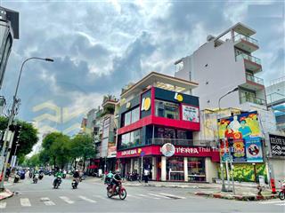 Góc 2mt sư vạn hạnh & tô hiến thành, quận 10  8x20m  4 tầng  hđt 250 triệu  giá 80 tỷ