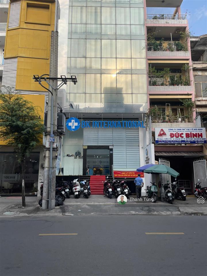 Tòa nhà mt sư vạn hạnh, quận 10  8x18m  hầm 10 tầng  hđ thuê 300 triệu  giá 125 tỷ