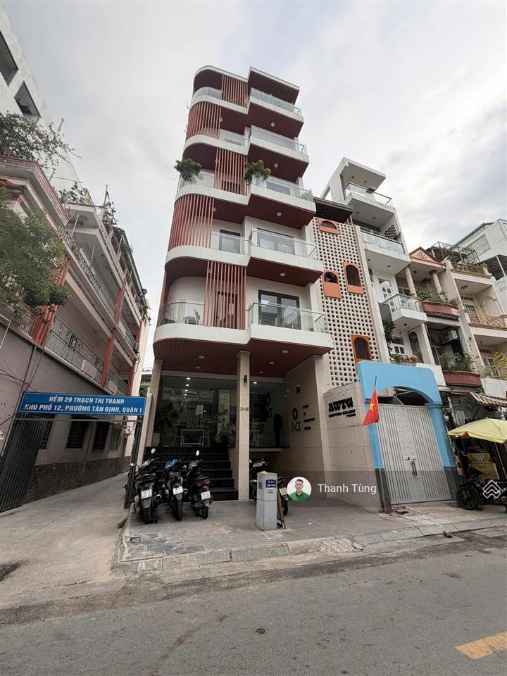 Tòa nhà góc 2mt thạch thị thanh, quận 1  6x18m  hầm 6 tầng  hđt 130 triệu/th  giá 60 tỷ