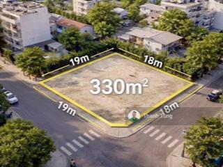 Hàng hot  góc 2mt trục nguyễn thị thập, quận 7  18x19m  xd hầm 7 tầng  giá 75 tỷ