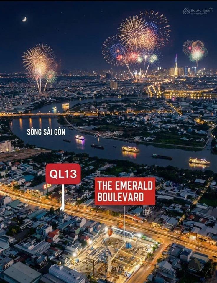 Căn hộ ưu tiên giá tốt căn 3 phòng ngủ chiết khấu khủng 5% tại the emerald boulevard bình dương