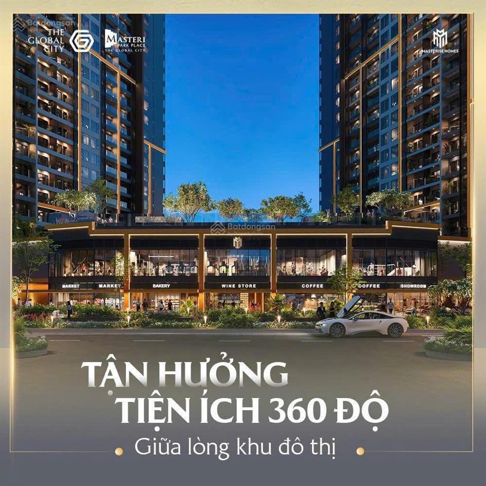 Cắt lỗ 900 triệu  căn hộ 1pn tại masteri park place view nhạc nước giá chỉ 5 tỷ