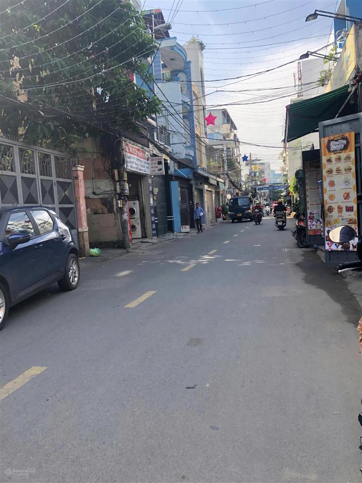 Mặt tiền kinh doanh  dt 4.5 x 20m (92m²)  đường đất thánh q.tb, ngay bắc hải q.10  16 tỷ tl