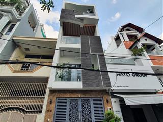 Nhà mới đẹp hiện đại 4 tầng  hẻm bình yên , đường ba vân , bàu cát  dt 4 x 17m  giá  9.8 tỷ tl