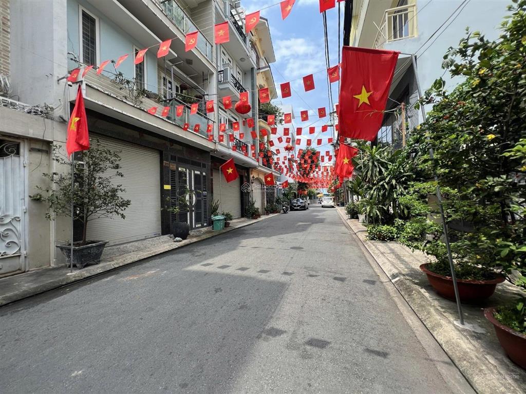 Hẻm thẳng đẹp  dt tốt 4.5 x 18m (75m2)  hoàng văn thụ p.4 q.tb  giá 13.2 tỷ