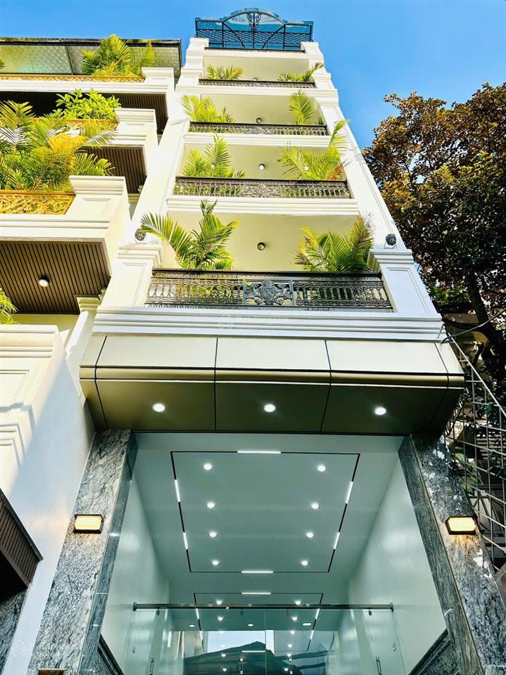 Tôi bán toà nhà số 43 mặt phố thịnh liệt  giải phóng. 75/80m2  7 tầng xây mới tinh, lô góc