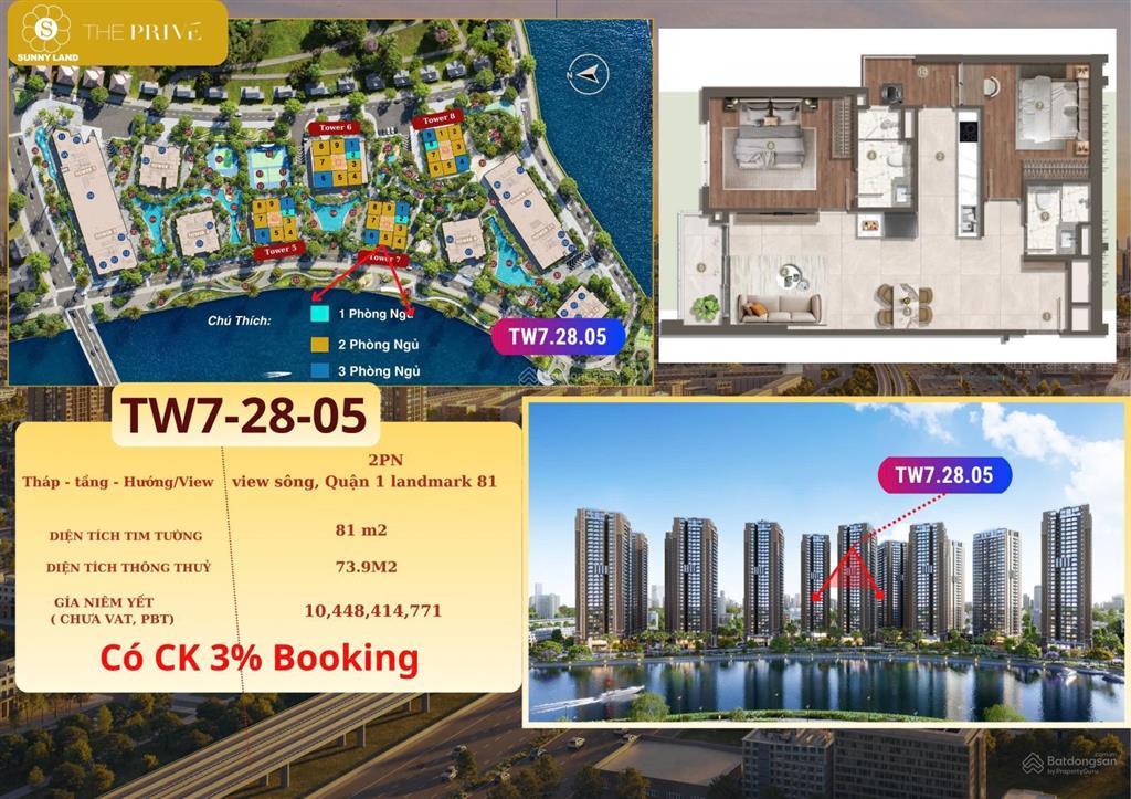 Bán căn 1pn tòa 7 tầng 20 căn số 2 được giảm 3%, chỉ cần thanh toán 8,6%  0901 001 ***