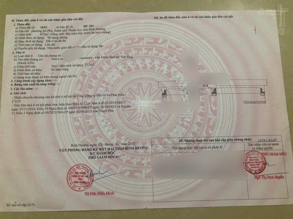 Becamex việt sing, lầu 3 sổ hồng 599 triệu. đủ 5 năm rồi. sang tên cho toàn quốc được