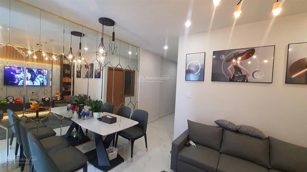(8644) cho thuê lâu dài star tower. decor, full nội thất 6,5 triệu/tháng ( 2pn, pk, wc)