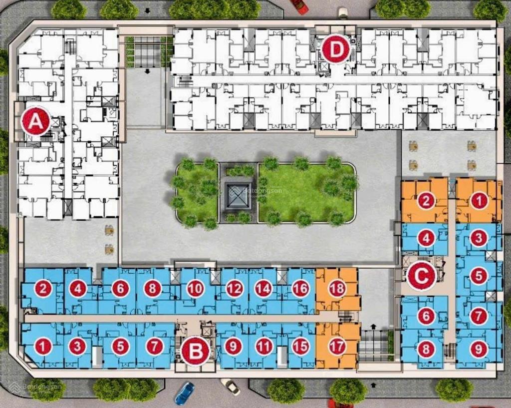(8682) thanh bình residence, 56,2 m², sổ hồng 1,620 tỷ (2pn, 2 wc)